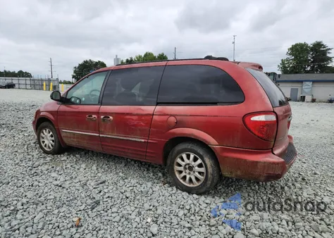 2002 Chrysler Town & Country Lxi из США, поврежденный, VIN 2C8GP54LX2R785095